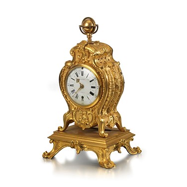 Ormolu mantel clock by Benjamin Louis Vulliamy, c1825 [CLC/CK/011]