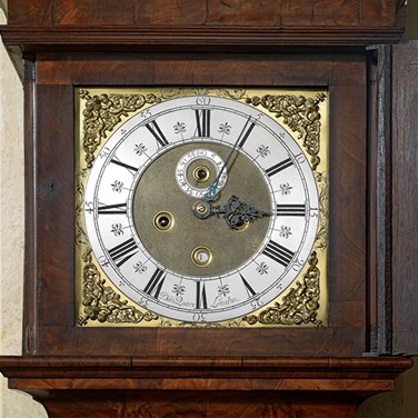 Face of the Daniel Quare longcase clock, c1720 [CLC/CK/009]