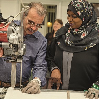 The Fashion-Enter Ltd Tailoring Academy opened in London with funding from the Mayor of London’s ‘Good Growth Fund’ as well as £24,500 from The Company.