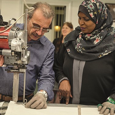 The Fashion-Enter Ltd Tailoring Academy opened in London with funding from the Mayor of London’s ‘Good Growth Fund’ as well as £24,500 from The Company. 